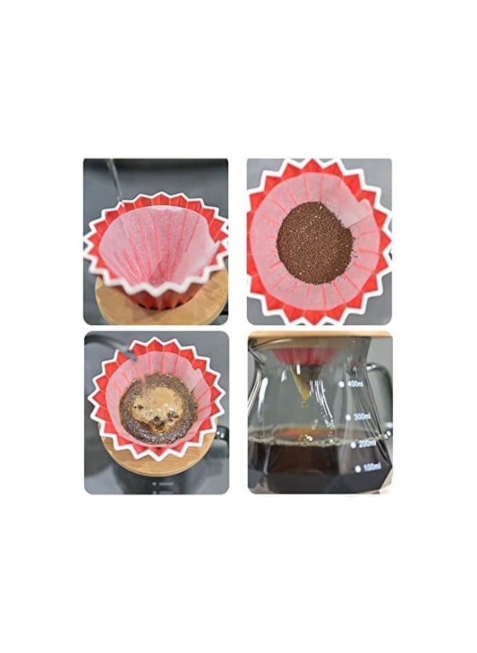 MIBRU Ceramic Coffee Dripper Origami Style Cone Filter Cup Reusable Pour Over Cafe Dripper for Home Office Restaurants 1 To 2 Cups  - Image 2