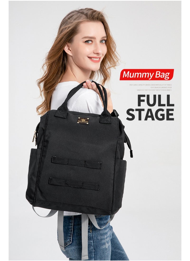 Majestic - 143 Detachable Mummy Maternity Diaper Waterproof Multifunctional large capacity backpack bag - Pink - Image 1