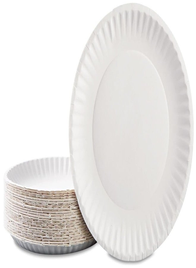 Bluetable 6 Inch Paper Plates Bulk - 1000 Count - Uncoated White 6” Dinner Plate Small Dessert Plate Decorative Craft Paper Plates Disposable Plates [1000 Pack/Case] - Image 2