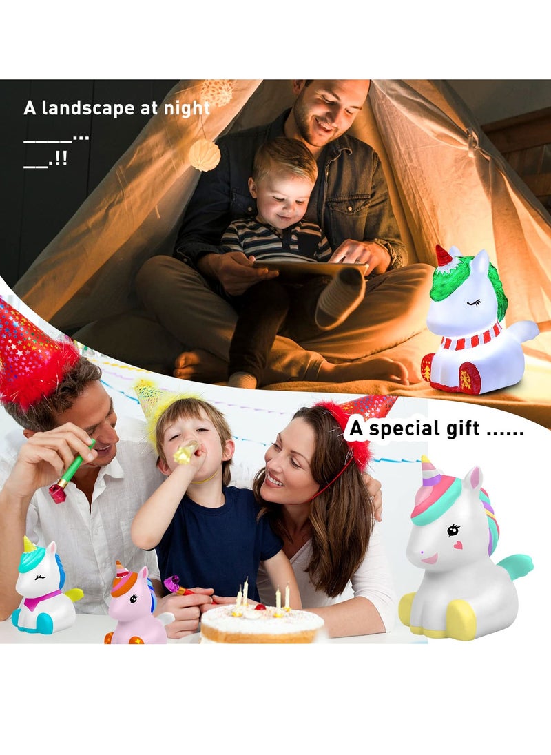 SYOSI - Paint Your Own Unicorn Lamp Art Kit Unicorn Lamp Art Kit for Teens Boys Girls DIY Crafts Night Light Room Decorations Birthday Gifts for Kids Creative Toy Art Supplies for Kids Ages 3-12+ 4.5in - Image 1