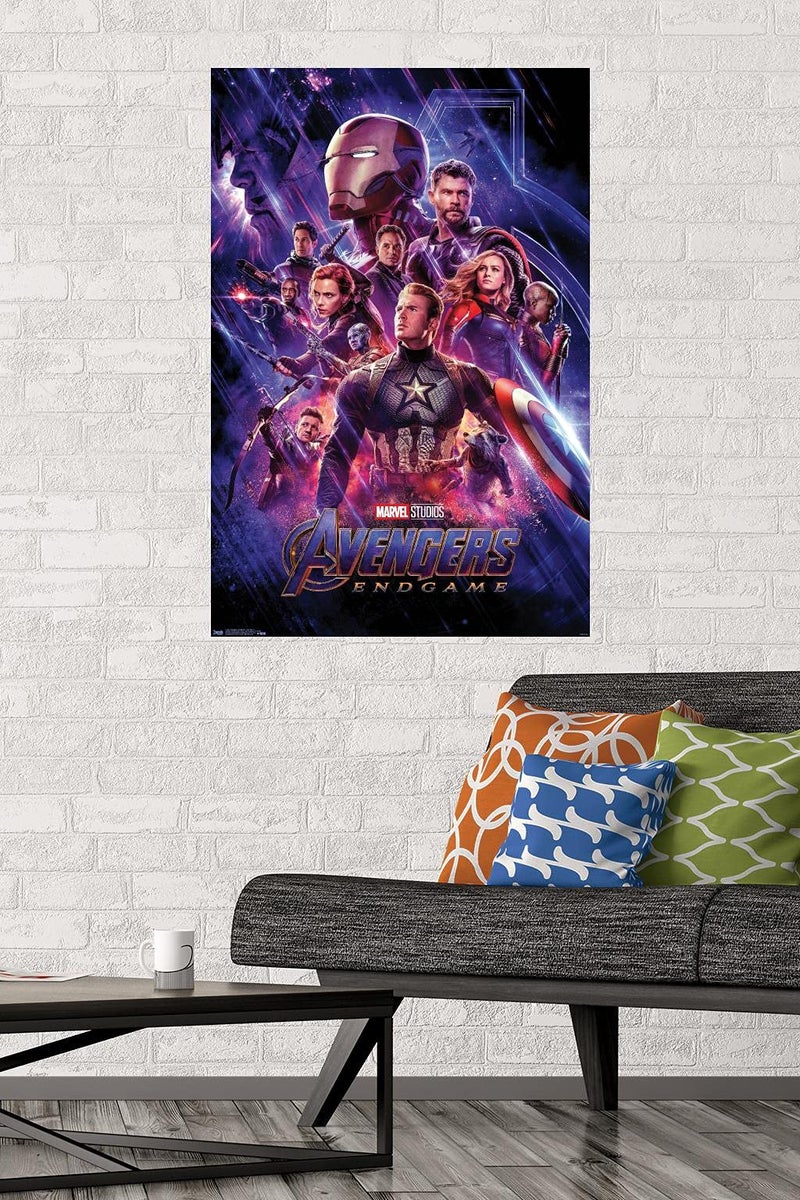 Trends International Marvel Cinematic Universe - Avengers - Endgame - One Sheet Wall Poster, 22.375" x 34", Premium Unframed Version - Image 2