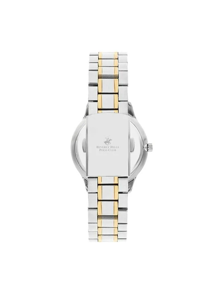 BEVERLY HILLS POLO CLUB Beverly Hills Polo Club BP3348X.230 Women Analog Display Watch & Metal Strap Silver