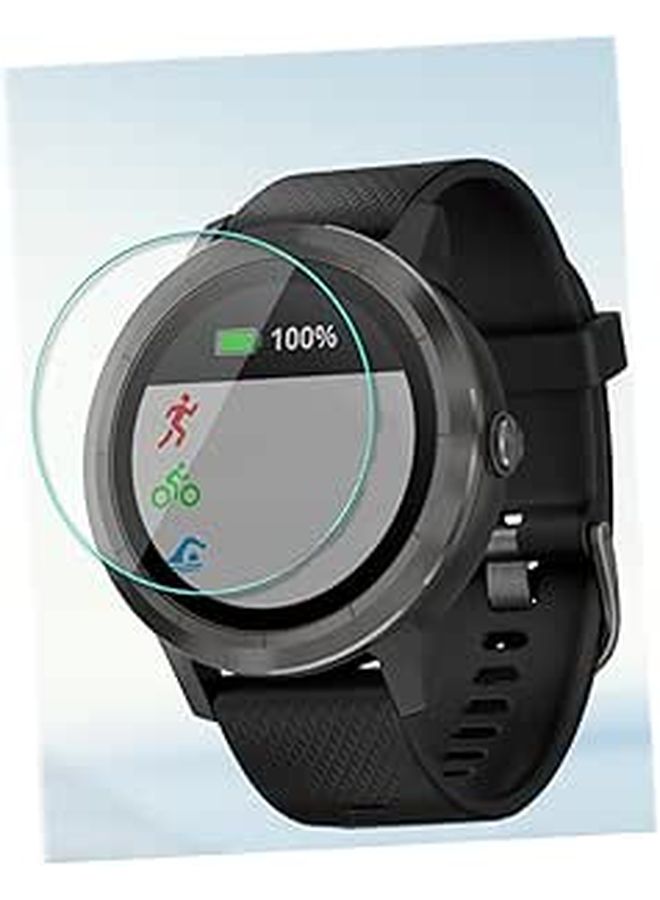 5Pcs Tempered Glass Screen Protector Durable Scratch Resistant Film Compatible Smartwatch Accessories - Image 1