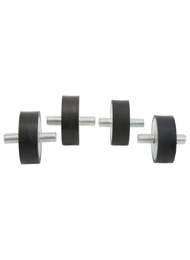 4PCS Engine Isolator Mount 3022071 Front and Rear Galvanized Iron and Rubber Replacement for Polaris Sportsman 335 400 - Image 1