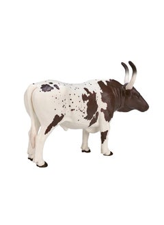 MOJO MOJO Texas Longhorn Bull Realistic Farm Animal Toy Replica hand painted figurine  - Image 2