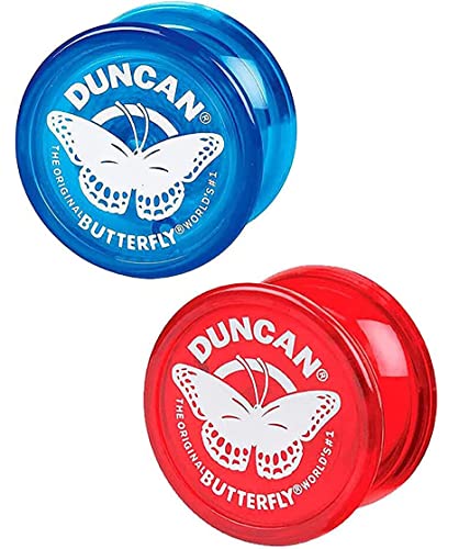 Duncan Butterfly YoYo Two pack Red and Blue - Image 1