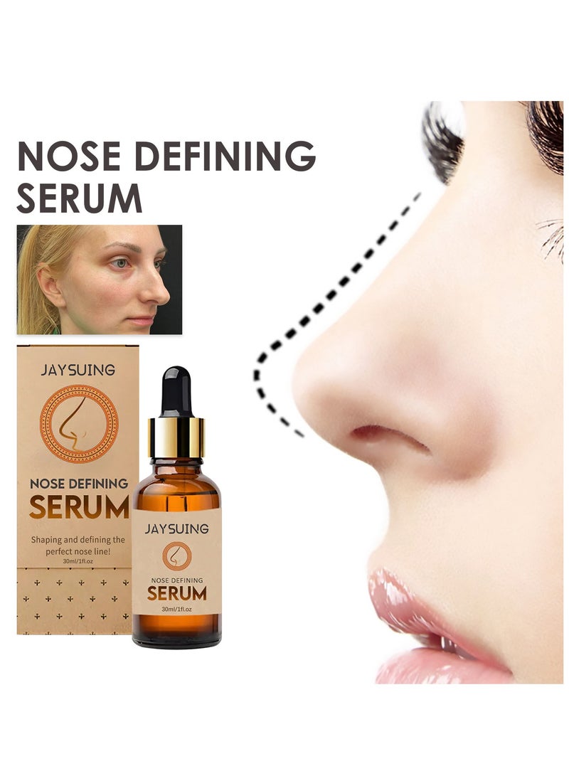 جايسوينغ مصل تحديد الأنف ، زيت تشكيل شد الأنف بالتأثير العلمي ، مصل إعادة تشكيل عظام الأنف ، زيت جوهر تشكيل الأنف 30 مل - Image 1