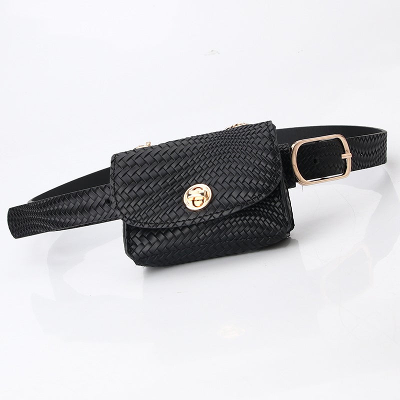 Women'S Belt Waist Bag Personality Trendy All-Match Chain Waist Bag Detachable Dress Jacket Decorative Snake Pattern Belt - Image 1