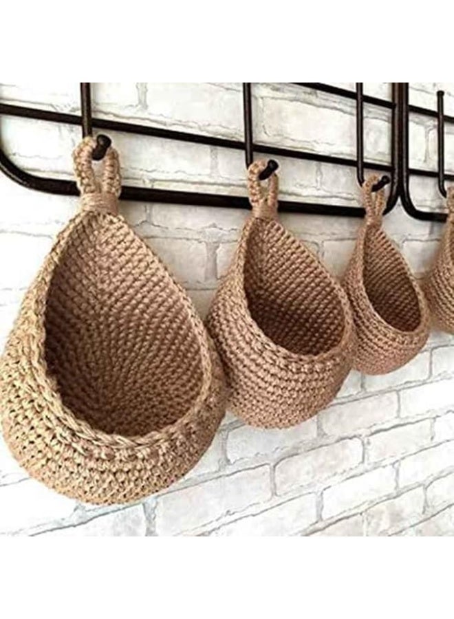 انتيكيانو سلال فواكه معلّقة بنمط بوهيمي متميز للتعليق علي الحائط - Image 3