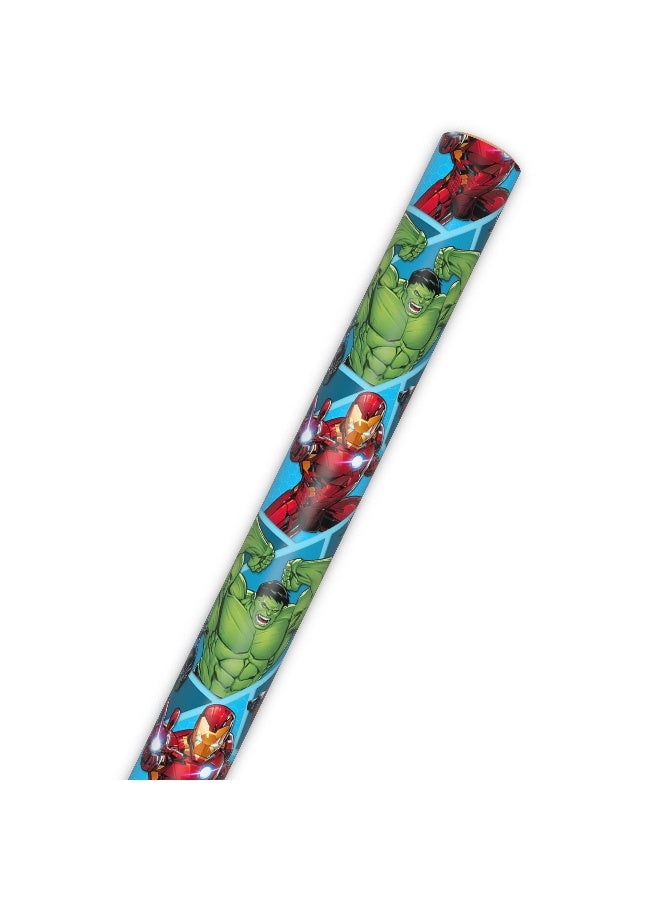 Hallmark Marvel Avengers Gift Roll Wrap (2 m) - Image 1