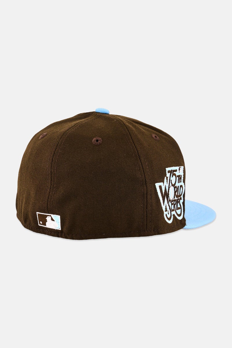 New Era x MLB Men New York Yankees Fitted Cap, Dark Olive - Image 2