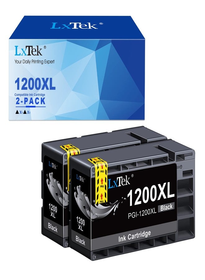 LxTek 1200 1200XL Ink cartridges Compatible for Canon Maxify 1200 PGI-1200 - Image 1