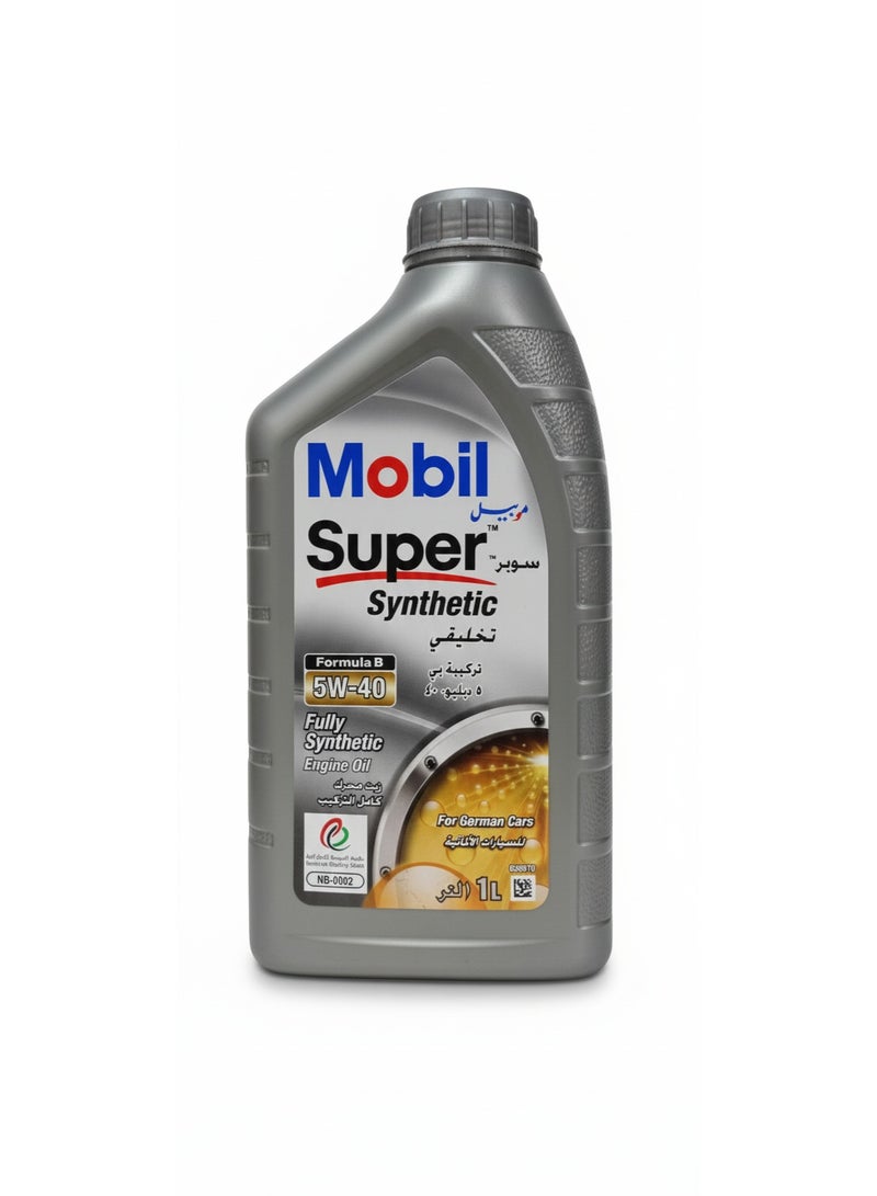 موبيل زيت محرك موبيل 5W-40 بالكامل صناعي – 1 لتر - Image 1