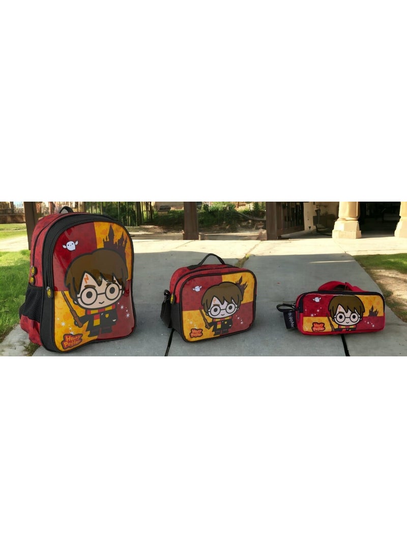 Harry Potter School Bag School Set (3 Pieces)  - Image 1