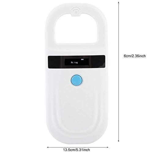 Sonew Pet Microchip Reader RFID 134.2Khz, Pet ID Microchip Scanner with 0.91 Inch High Brightness OLED Display and Rechargable by Type-C for Animal Tracking - Image 3