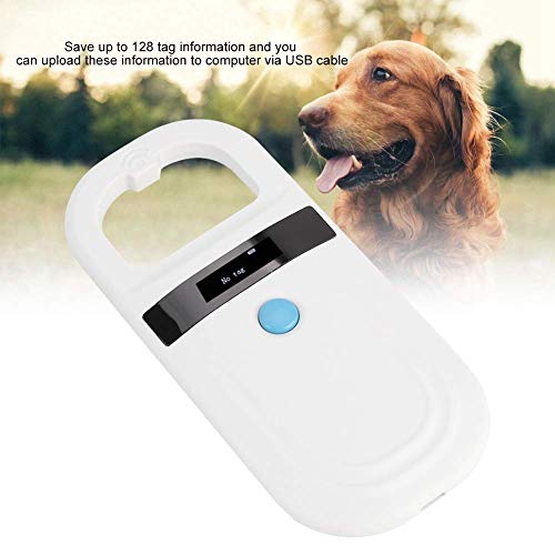 Sonew Pet Microchip Reader RFID 134.2Khz, Pet ID Microchip Scanner with 0.91 Inch High Brightness OLED Display and Rechargable by Type-C for Animal Tracking - Image 4