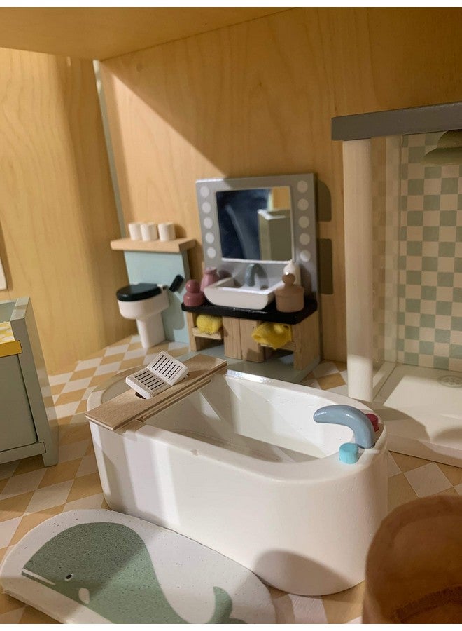 Tender Leaf Toys Dovetail Dollhouse Accessories Detailed Wooden Furniture Sets And Room Decor Encourage Creative And Imaginative Fun Play For Children Age 3+ - Image 3