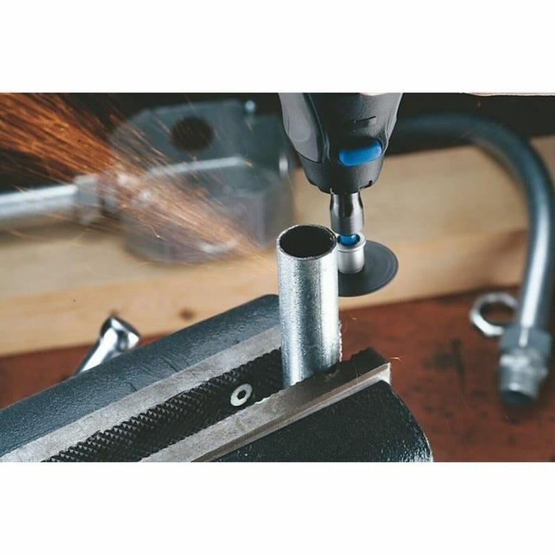 DREMEL مجموعة ملحقات عجلات القطع EZ SpeedClic 456B مع 12 قرص قطع معدني لأداة الدوران المتعددة - Image 5