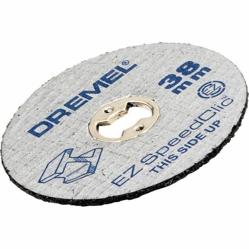DREMEL مجموعة ملحقات عجلات القطع EZ SpeedClic 456B مع 12 قرص قطع معدني لأداة الدوران المتعددة - Image 1