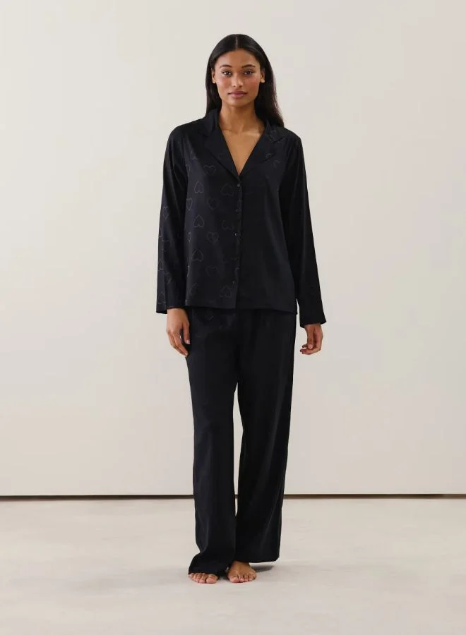 UNDIZ Patterned satin trousers