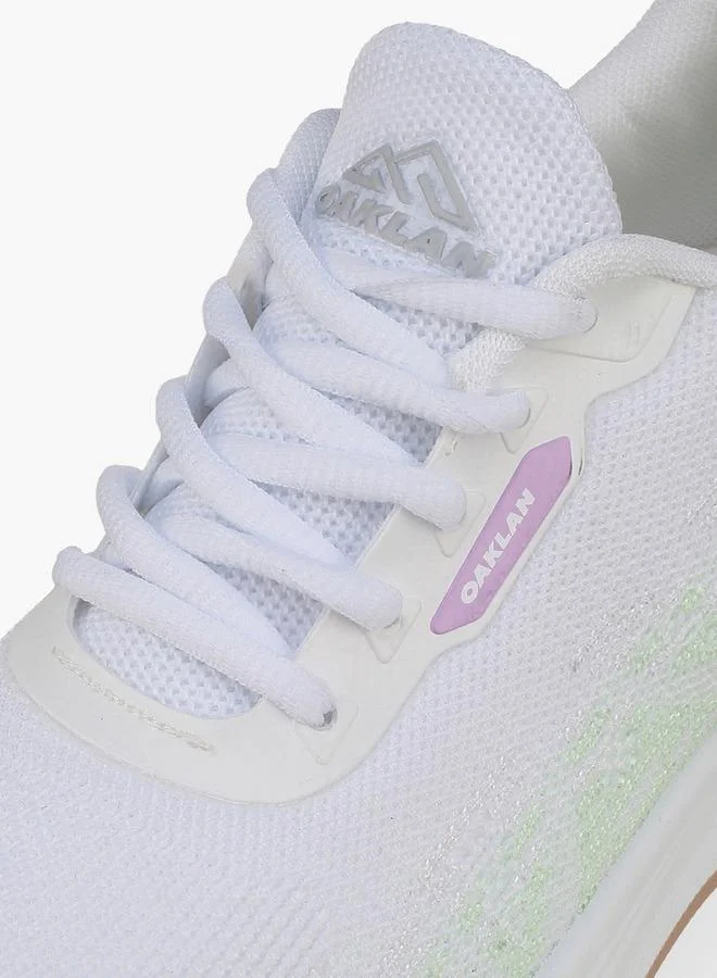 Oaklan by Shoexpress WHITE Women Lace-Up Sports Shoes for Women | Best Price UAE
