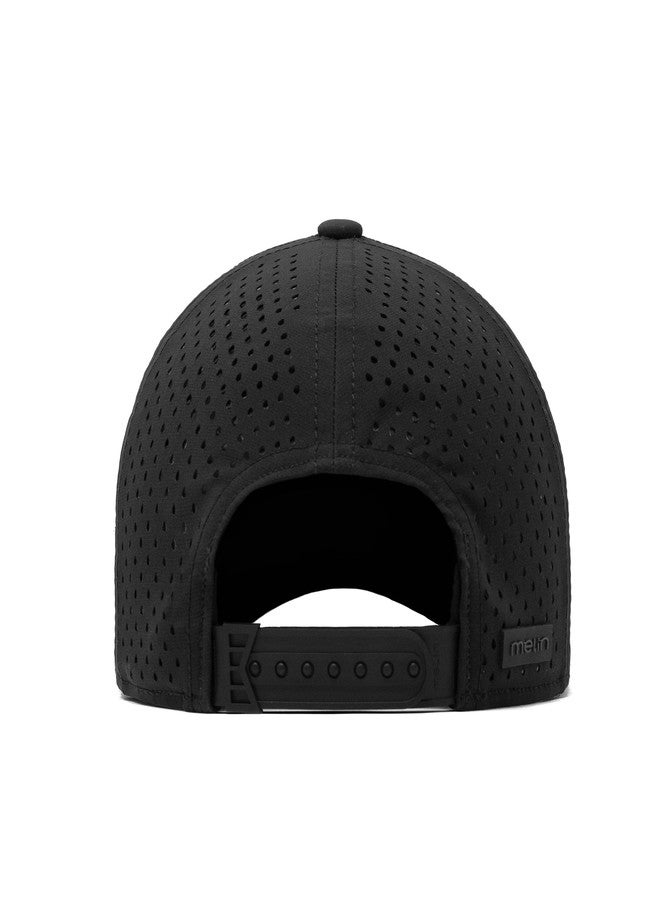 melin A-Game Icon Hydro, Black, Performance Snapback Hat, Water-Resistant Baseball Cap for Men & Women, Small - Image 5