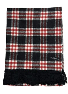 Plaid Check/Carreau/Stripe Pattern Winter Scarf/Shawl/Wrap/Keffiyeh/Headscarf/Blanket For Men & Women - XLarge Size 75x200cm - P01 Black / Red - pzsku/ZE6E25F385B897CB30B6FZ/45/_/1740196169/99606199-13fd-4e98-9e7b-82ba4faca1f4