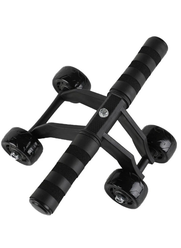 VIO Ab Roller Wheel Abdominal Roller Exercise Professional Training Core Workout Healthy Abs Roller with Knee Pad Support Strength Fitness Equipment for Home Gym Workout for Men Women  - Image 1