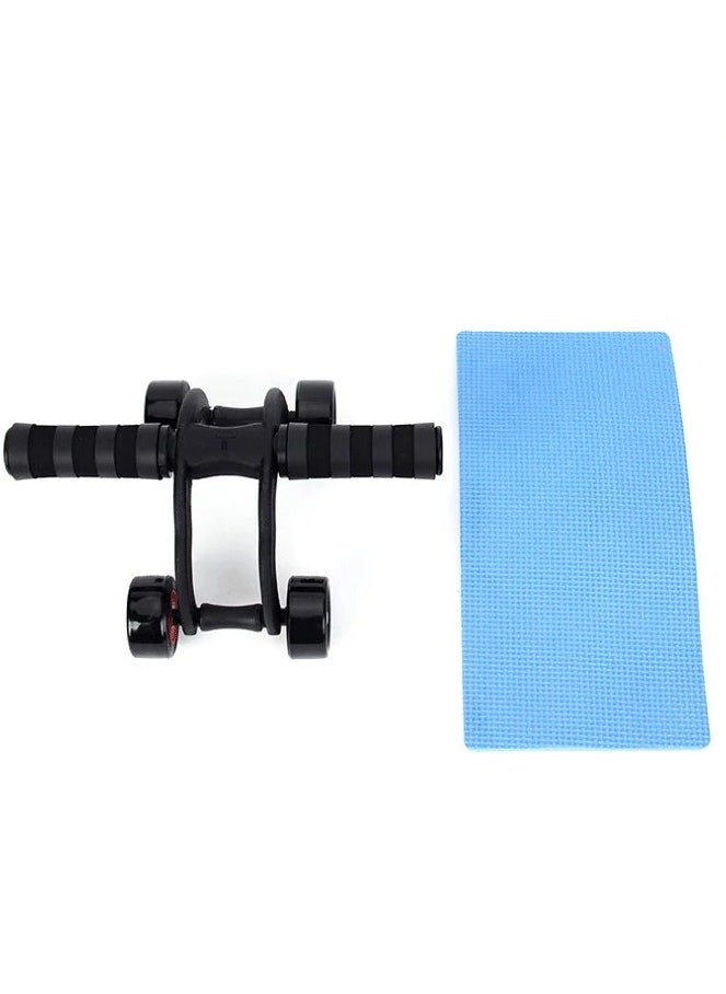VIO Ab Roller Wheel Abdominal Roller Exercise Professional Training Core Workout Healthy Abs Roller with Knee Pad Support Strength Fitness Equipment for Home Gym Workout for Men Women  - Image 4