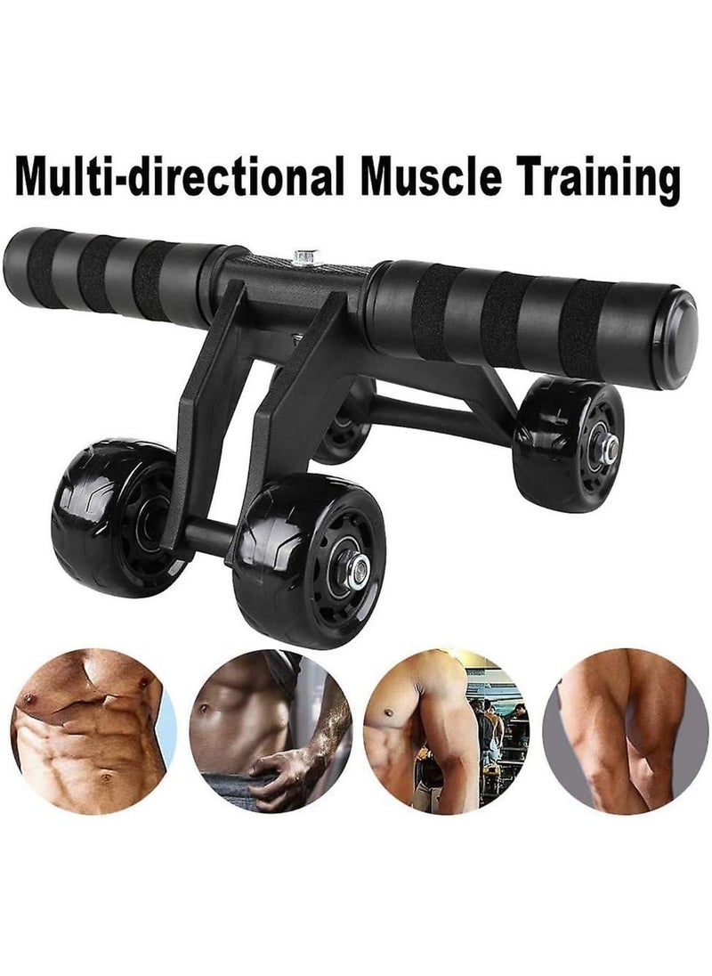 VIO Ab Roller Wheel Abdominal Roller Exercise Professional Training Core Workout Healthy Abs Roller with Knee Pad Support Strength Fitness Equipment for Home Gym Workout for Men Women  - Image 5