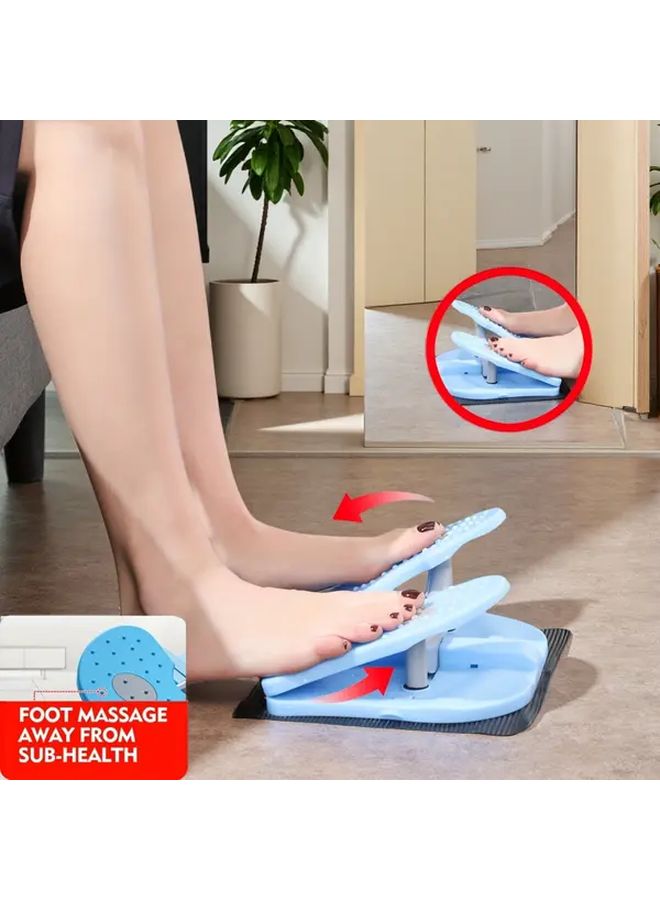 Green Mini Stepper Under Desk Silent Pedal Exerciser For Office Chair Leg Lifts - Image 3