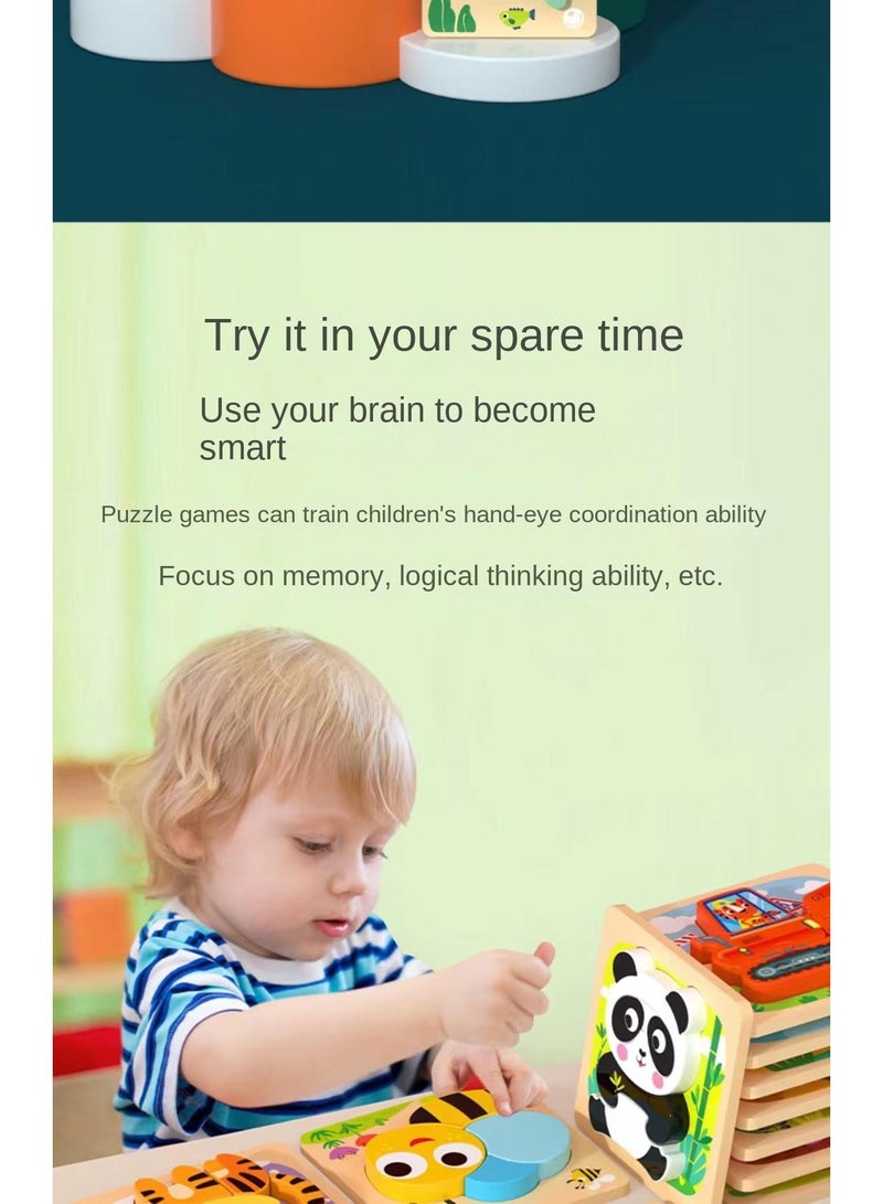 Y&D Wooden Three Dimensional Puzzle Toy - Image 5