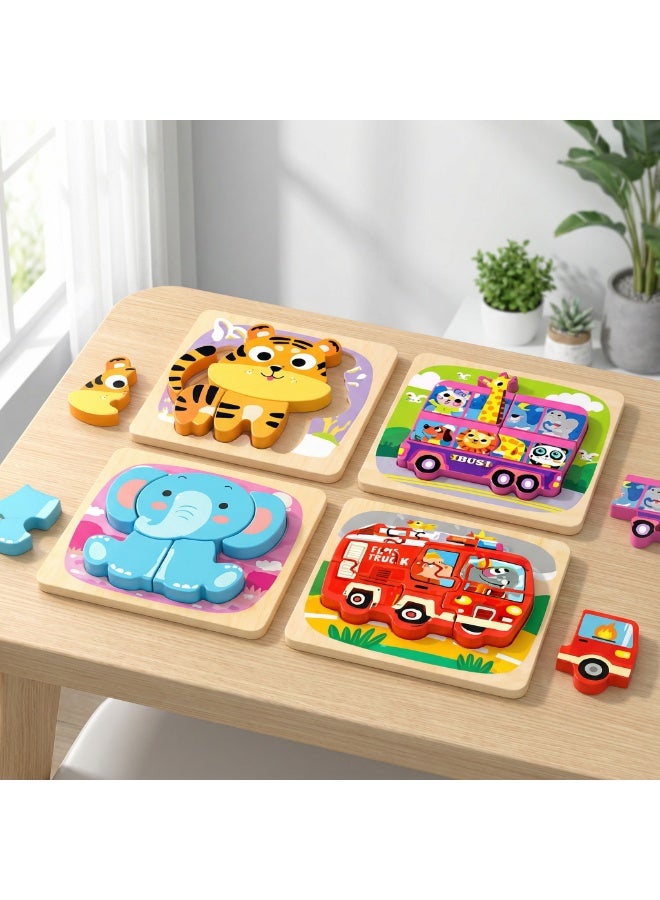 Y&D Wooden Three Dimensional Puzzle Toy - Image 1