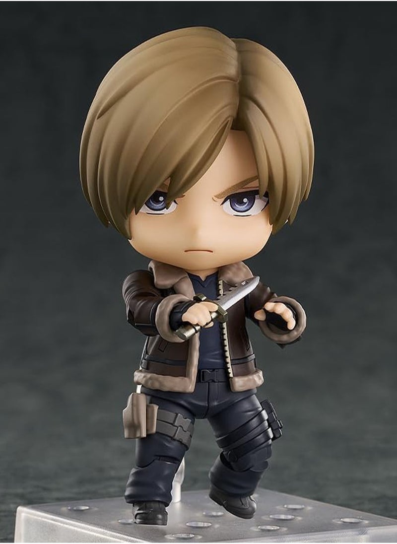 General Resident Evil 4 Li Sanguang Nendoroid Face Changing 2337 Remake Leon Shi Court Kennedy Figure  - Image 2