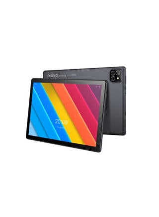 Tab 10 Pro Max Android 15 Tablet , 10.1 Inch IPS Display, 12GB RAM + 512GB ROM, Dual SIM, 8000mAh Battery, Quad Core 2.0GHz, 5 MP Front + 13 MP Rear, 5G WiFi - Grey - view 3