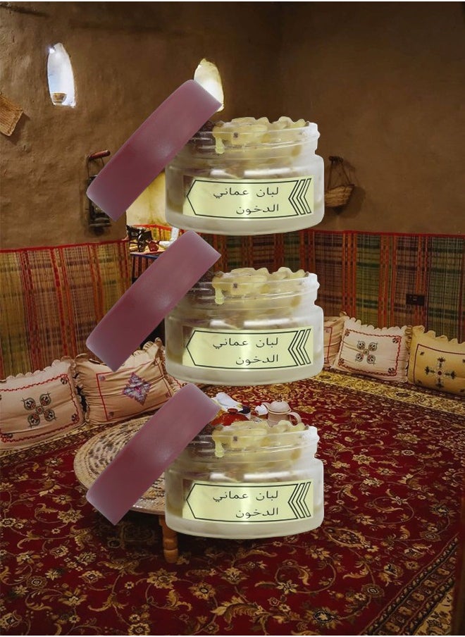 ارض الزعفران - 3 قطع لبان عماني دخون - Image 1