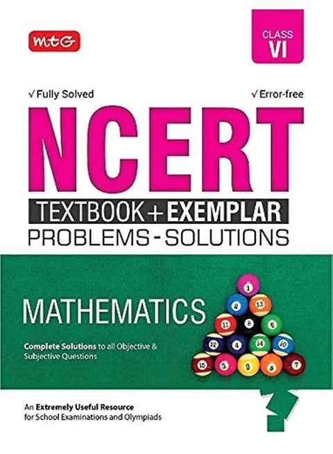 NCERT Textbook and Exemplar Solutions Mathematics Class 6