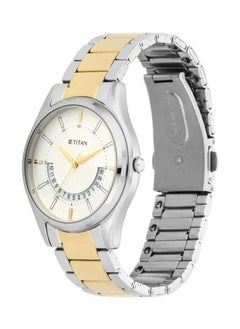 TITAN Lagan - White Dial Metal Strap 1713Bm01  - Image 2
