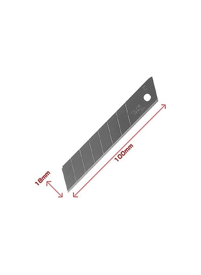 Spare blades 18 ml. Pack of 10 for cutting knife  - Image 2