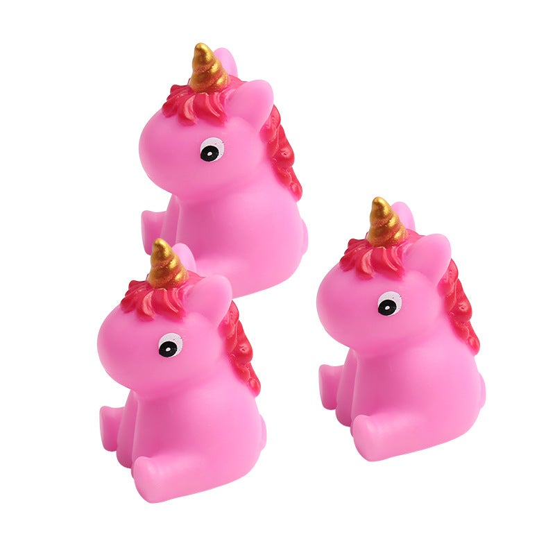 Autonomy Flash Vinyl Cartoon Animal Bath Toy with Touch Sensor Lights - Baby Bath Time  Fun - Image 5