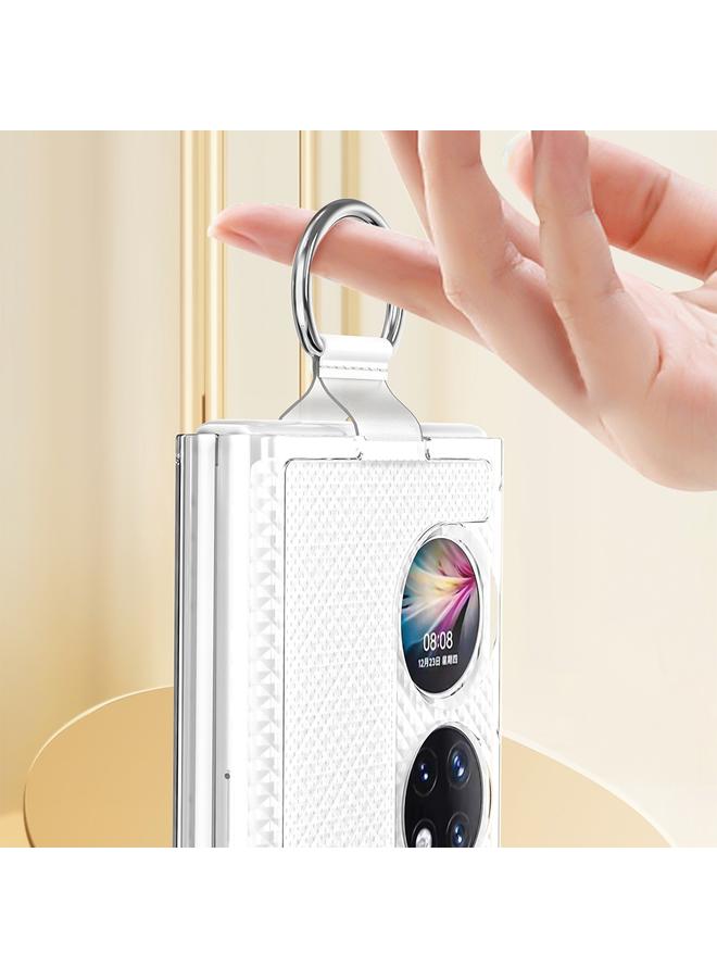 Zaboon Case For Huawei P50 Pocket Ring Holder Transparent PC Phone Case - Image 5