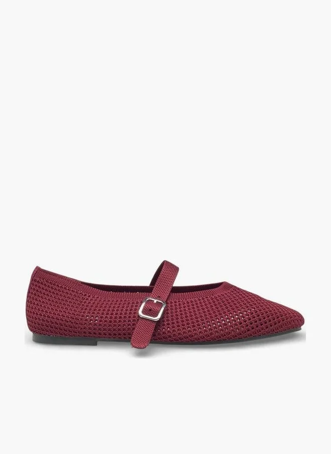 سيليست Women Buckle Closure Mary Jane Shoes