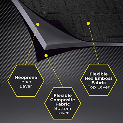 GOODYEAR, Neoprene Waterproof Car Back Seat Cover, Universal Fit Automobile Bench Cover, Backseat Protector for Adults, Kids, and Pets, 54.25” x 42.75 - Image 2