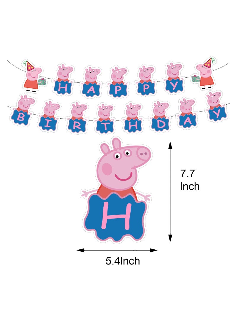 LA FIESTA Peppa Birthday Decoration Set  - Image 4