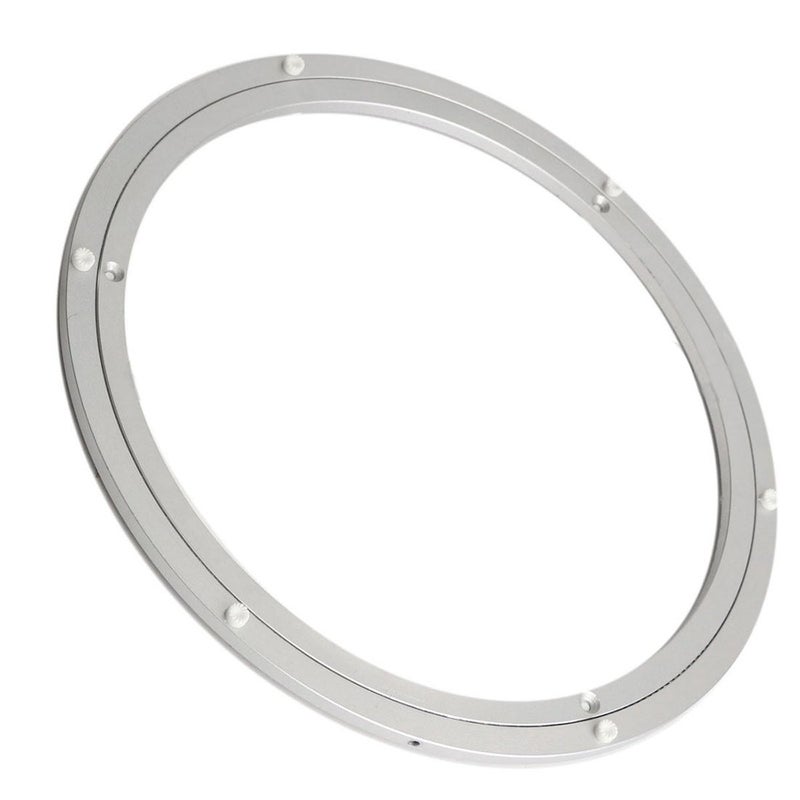 Dailydanny Dailydanny Aluminum Heavy Duty Lazy Susan Rotating Turntable Bearing Swivel Plate Hardware for DiningTable 16 inch 