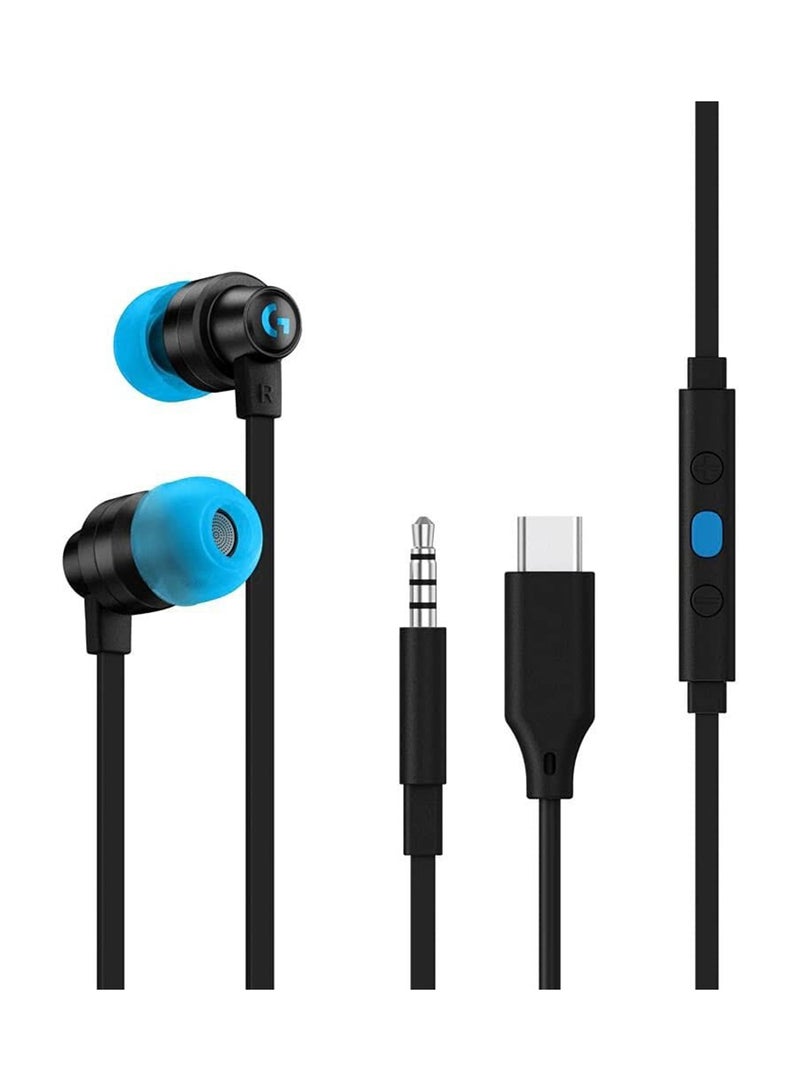 Logitech G333 Gaming Earphones With Dual Audio Drivers, In-Line Mic And Volume Control, Compatible With PC/PS/Xbox/Nintendo/Mobile With 3.5mm Aux Or USB-C POrt - Image 1
