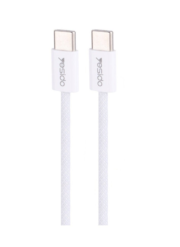 Yesido Yesido CA164 Fast Charging Type-C to Type-C Cable, PD 60W, 1M  - Image 3