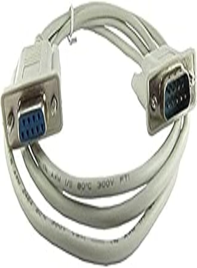RS232 Cable (9pin Serial Cable) Male/Female Strai 