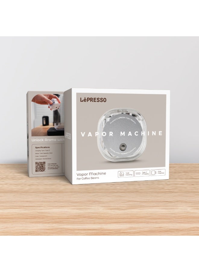LePRESSO Vapor Machine with 30ml Tank Capacity, LED Lighting, Anti-Static Feature, Ideal for Home Coffee Station, Coffee Shops, Professional Labs, Travel Kits - Image 4