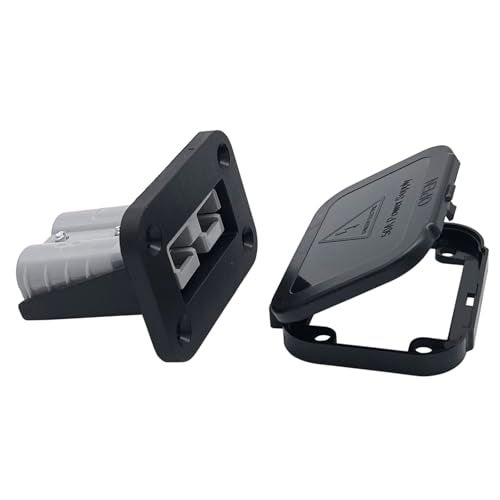 JooFn 50A Plug Mounting Panel for Anderson SB50 Series Connectors Flush Mount Recessed Plate Gray1pc - Image 3